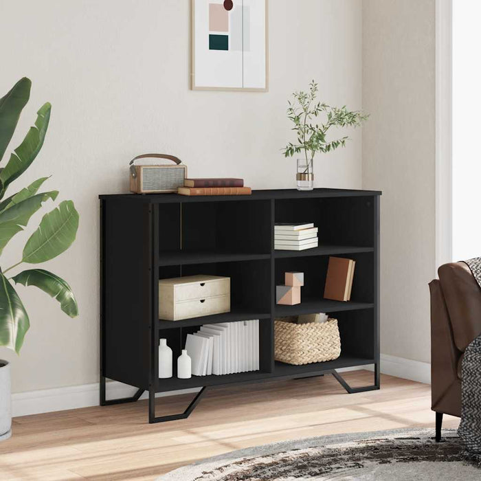 Dulap, negru, 101x35,5x74,5 cm, lemn prelucrat - WALTI WALTI