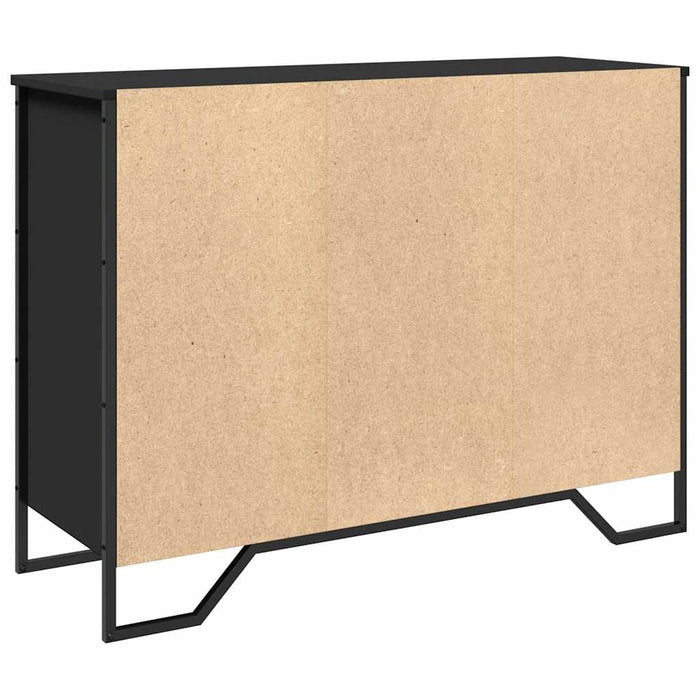 Dulap, negru, 101x35,5x74,5 cm, lemn prelucrat - WALTI WALTI