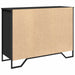 Dulap, negru, 101x35,5x74,5 cm, lemn prelucrat - WALTI WALTI