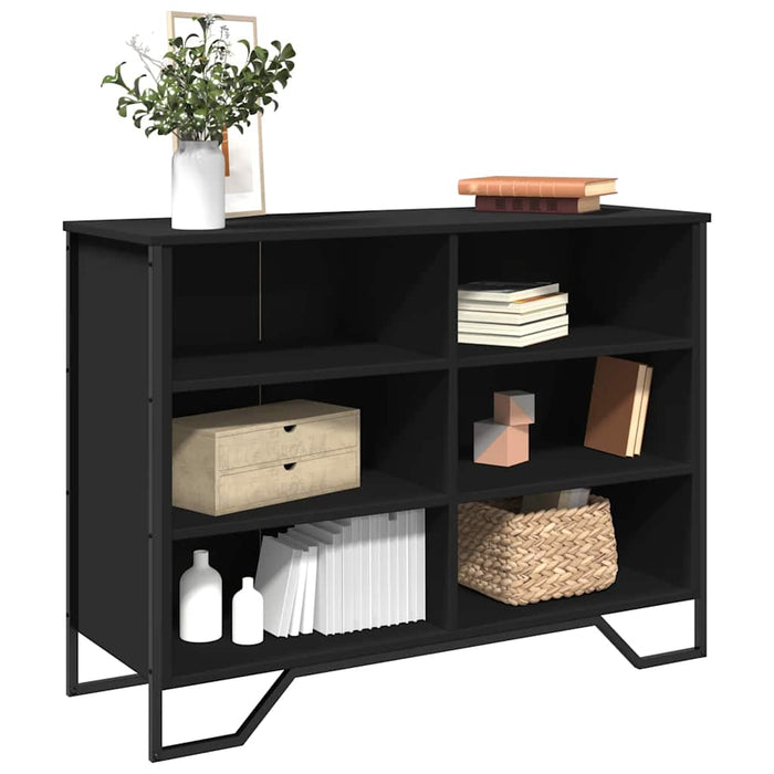 Dulap, negru, 101x35,5x74,5 cm, lemn prelucrat - WALTI WALTI