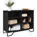 Dulap, negru, 101x35,5x74,5 cm, lemn prelucrat - WALTI WALTI