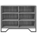 Dulap, gri sonoma, 101x35,5x74,5 cm, lemn prelucrat - WALTI WALTI