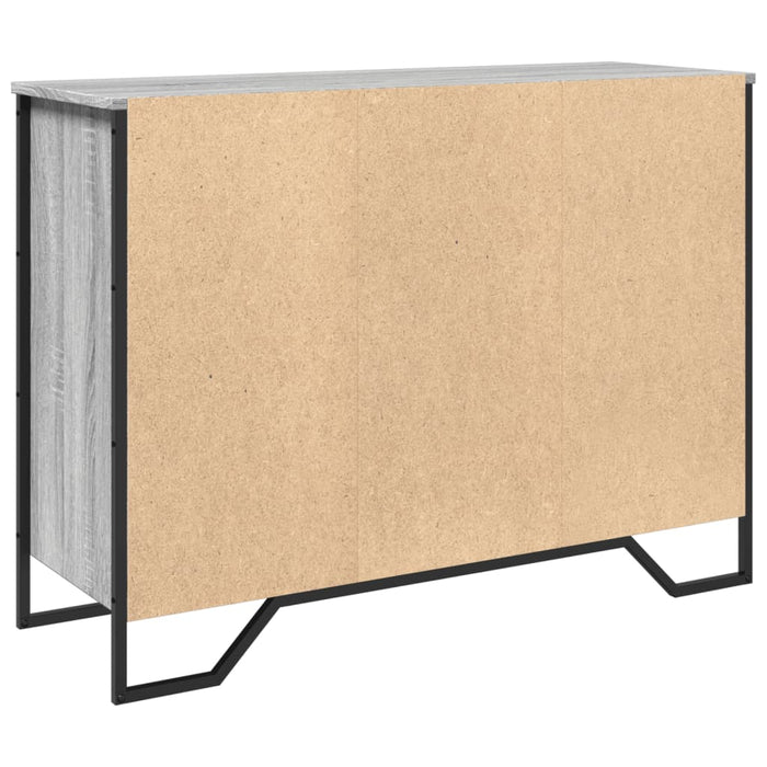 Dulap, gri sonoma, 101x35,5x74,5 cm, lemn prelucrat - WALTI WALTI