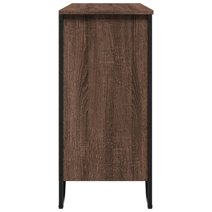 Dulap, stejar maro, 101x35,5x74,5 cm, lemn prelucrat - WALTI WALTI