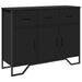 Dulap, negru, 97x32,5x74,5 cm, lemn prelucrat - WALTI WALTI