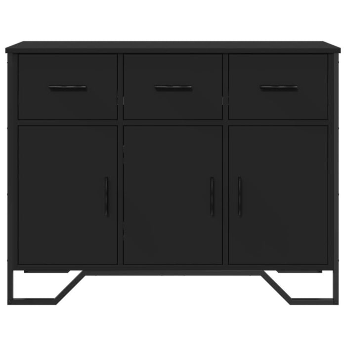Dulap, negru, 97x32,5x74,5 cm, lemn prelucrat - WALTI WALTI