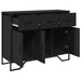 Dulap, negru, 97x32,5x74,5 cm, lemn prelucrat - WALTI WALTI