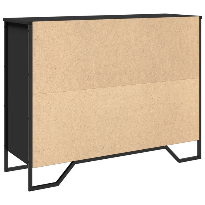 Dulap, negru, 97x32,5x74,5 cm, lemn prelucrat - WALTI WALTI