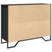 Dulap, negru, 97x32,5x74,5 cm, lemn prelucrat - WALTI WALTI