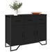 Dulap, negru, 97x32,5x74,5 cm, lemn prelucrat - WALTI WALTI