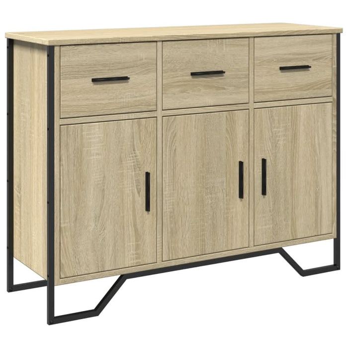 Dulap, stejar sonoma, 97x32,5x74,5 cm, lemn prelucrat - WALTI WALTI