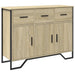 Dulap, stejar sonoma, 97x32,5x74,5 cm, lemn prelucrat - WALTI WALTI
