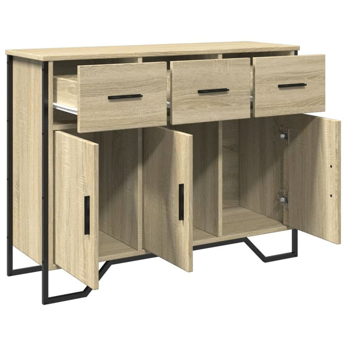 Dulap, stejar sonoma, 97x32,5x74,5 cm, lemn prelucrat - WALTI WALTI
