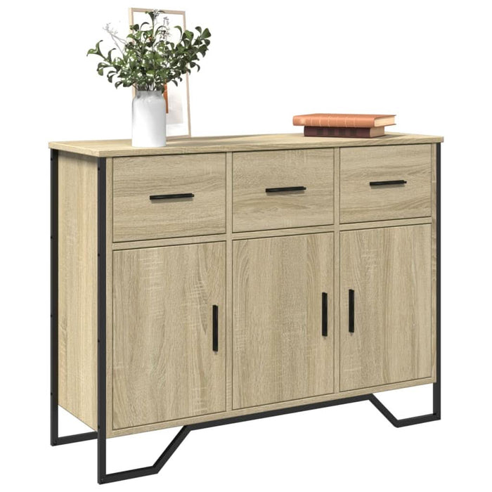 Dulap, stejar sonoma, 97x32,5x74,5 cm, lemn prelucrat - WALTI WALTI