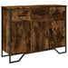 Dulap, stejar fumuriu, 97x32,5x74,5 cm, lemn prelucrat - WALTI WALTI