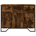 Dulap, stejar fumuriu, 97x32,5x74,5 cm, lemn prelucrat - WALTI WALTI