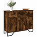 Dulap, stejar fumuriu, 97x32,5x74,5 cm, lemn prelucrat - WALTI WALTI