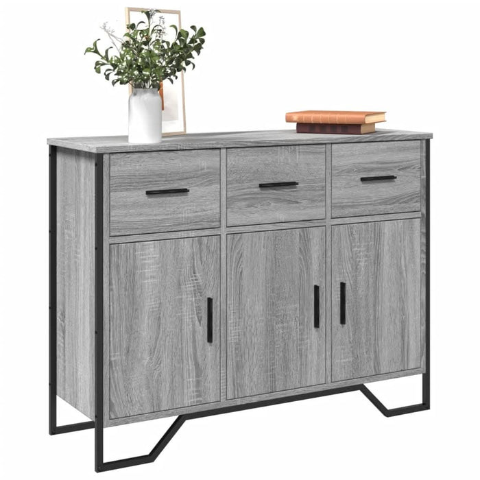 Dulap, gri sonoma, 97x32,5x74,5 cm, lemn prelucrat - WALTI WALTI