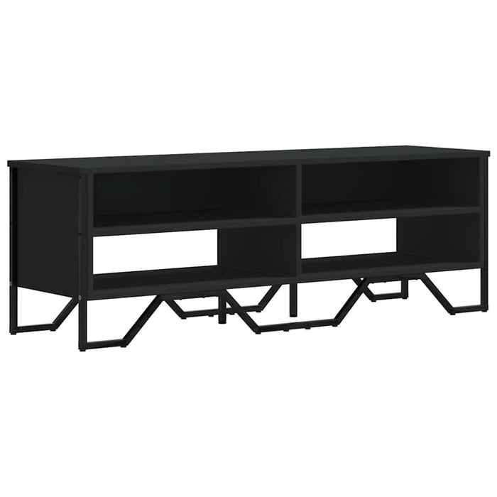 Dulap TV, negru, 122x34x41 cm, lemn prelucrat WALTI