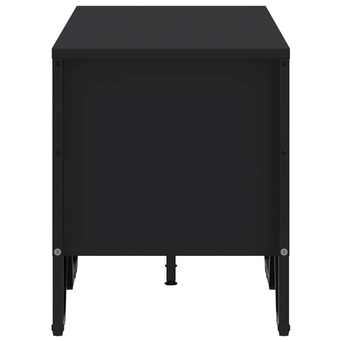 Dulap TV, negru, 122x34x41 cm, lemn prelucrat WALTI