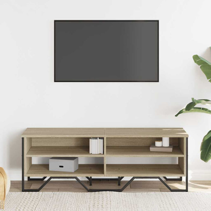 Dulap TV, stejar sonoma, 122x34x41 cm, lemn prelucrat WALTI