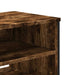 Dulap TV, stejar fumuriu, 122x34x41 cm, lemn prelucrat - WALTI WALTI