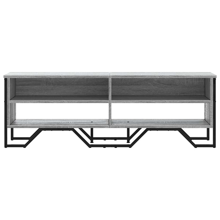 Dulap TV, gri sonoma, 122x34x41 cm, lemn prelucrat WALTI