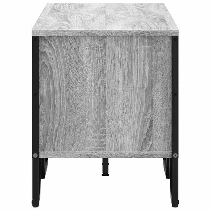 Dulap TV, gri sonoma, 122x34x41 cm, lemn prelucrat WALTI