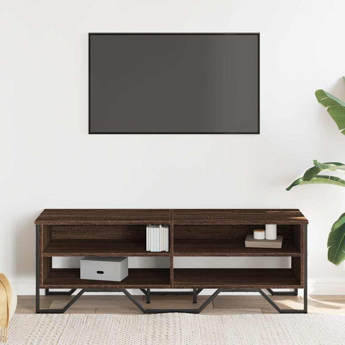 Dulap TV, stejar maro, 122x34x41 cm, lemn prelucrat - WALTI WALTI