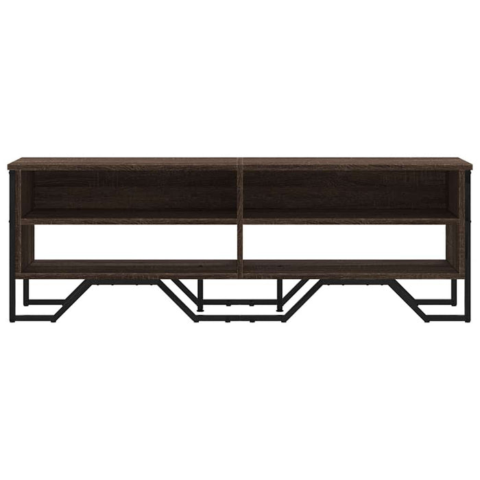 Dulap TV, stejar maro, 122x34x41 cm, lemn prelucrat - WALTI WALTI