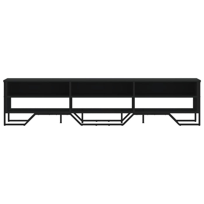 Dulap TV, negru, 180x34x41 cm, lemn prelucrat WALTI