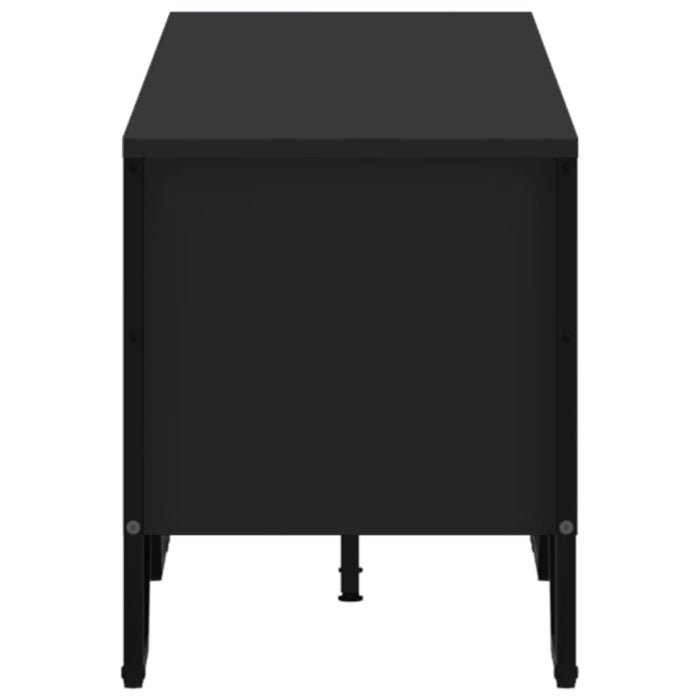 Dulap TV, negru, 180x34x41 cm, lemn prelucrat WALTI