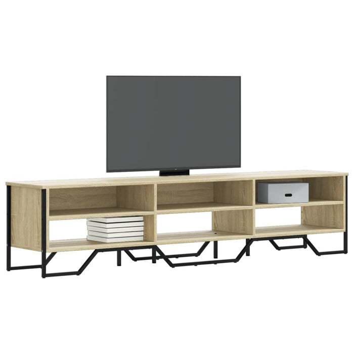 Dulap TV, stejar sonoma, 180x34x41 cm, lemn prelucrat - WALTI WALTI