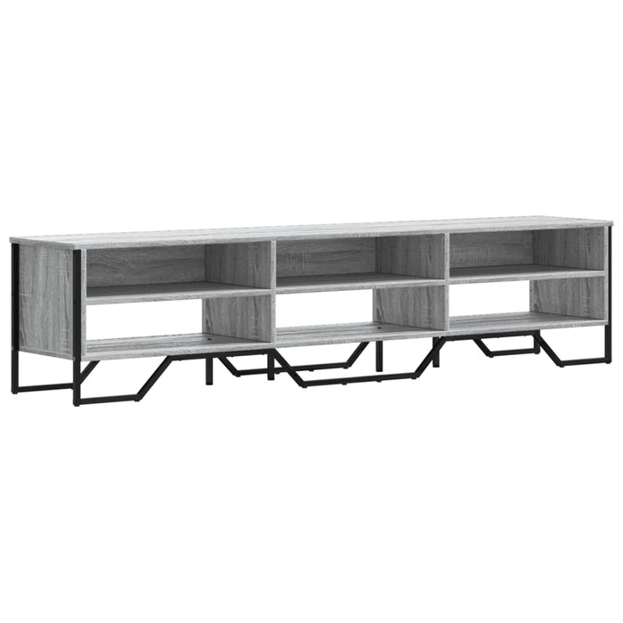 Dulap TV, gri sonoma, 180x34x41 cm, lemn prelucrat - WALTI WALTI