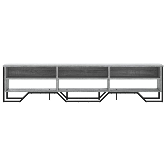 Dulap TV, gri sonoma, 180x34x41 cm, lemn prelucrat - WALTI WALTI