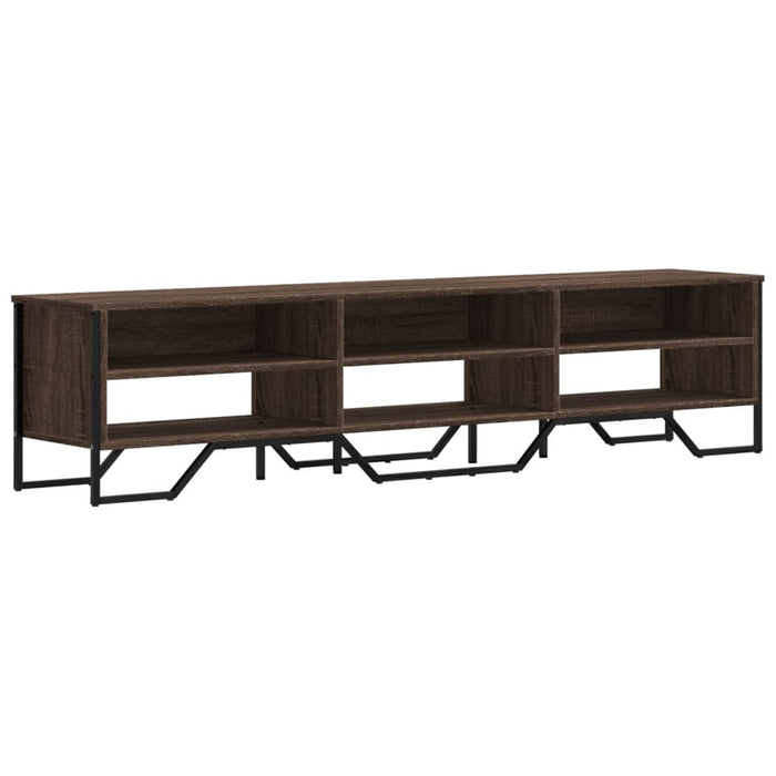 Dulap TV, stejar maro, 180x34x41 cm, lemn prelucrat WALTI