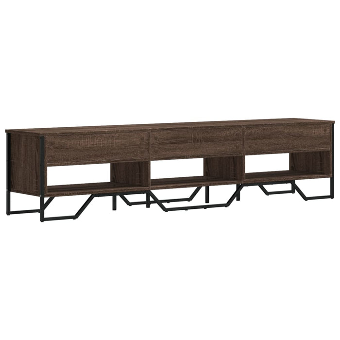 Dulap TV, stejar maro, 180x34x41 cm, lemn prelucrat WALTI