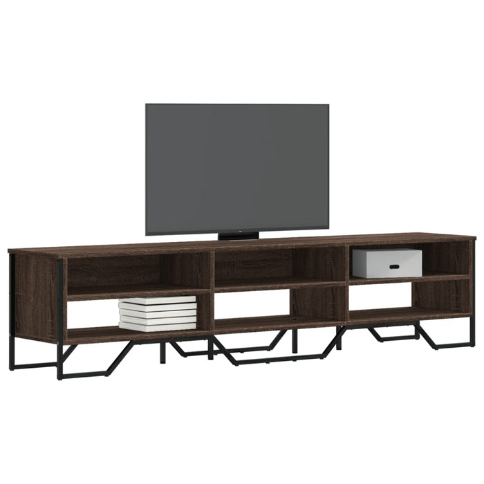 Dulap TV, stejar maro, 180x34x41 cm, lemn prelucrat WALTI