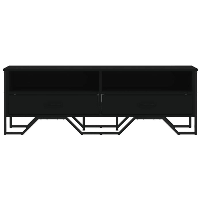 Dulap TV, negru, 122x34x41 cm, lemn prelucrat - WALTI WALTI