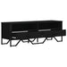 Dulap TV, negru, 122x34x41 cm, lemn prelucrat - WALTI WALTI