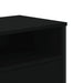 Dulap TV, negru, 122x34x41 cm, lemn prelucrat - WALTI WALTI