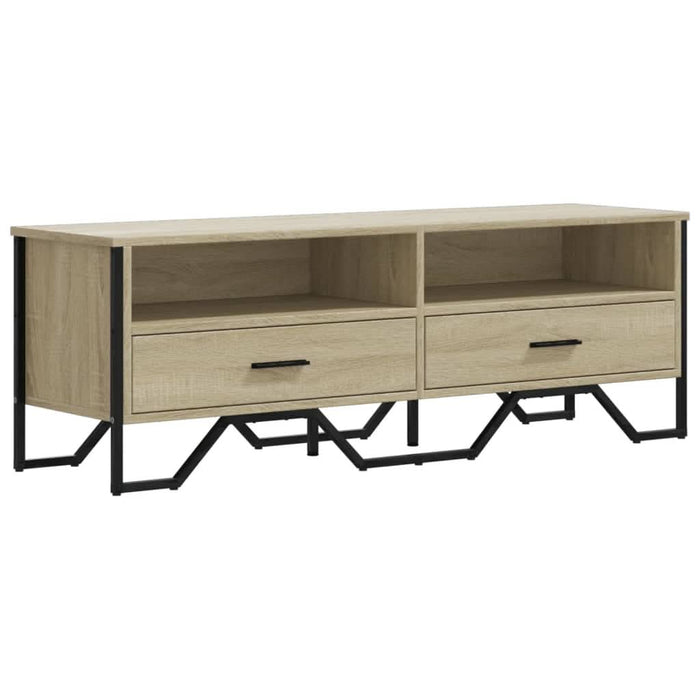 Dulap TV, stejar sonoma, 122x34x41 cm, lemn prelucrat - WALTI WALTI