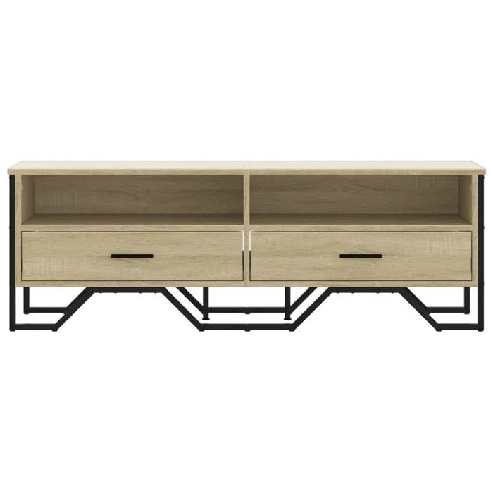 Dulap TV, stejar sonoma, 122x34x41 cm, lemn prelucrat - WALTI WALTI
