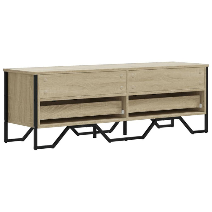 Dulap TV, stejar sonoma, 122x34x41 cm, lemn prelucrat - WALTI WALTI