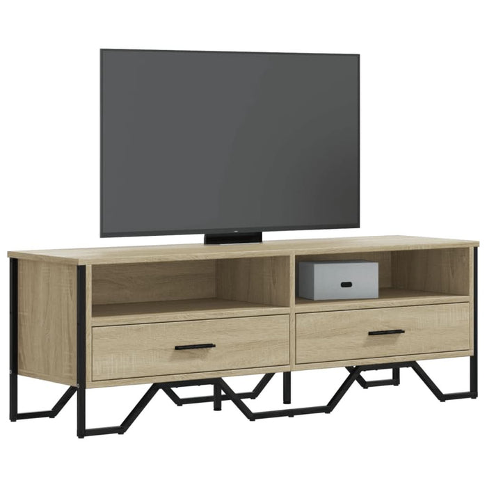 Dulap TV, stejar sonoma, 122x34x41 cm, lemn prelucrat - WALTI WALTI