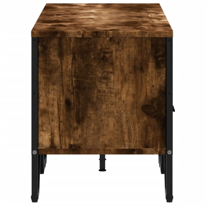 Dulap TV, stejar fumuriu, 122x34x41 cm, lemn prelucrat - WALTI WALTI