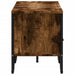 Dulap TV, stejar fumuriu, 122x34x41 cm, lemn prelucrat - WALTI WALTI
