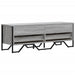 Dulap TV, gri sonoma, 122x34x41 cm, lemn prelucrat - WALTI WALTI