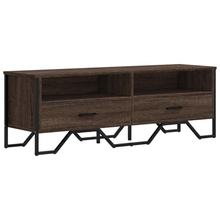 Dulap TV, stejar maro, 122x34x41 cm, lemn prelucrat - WALTI WALTI