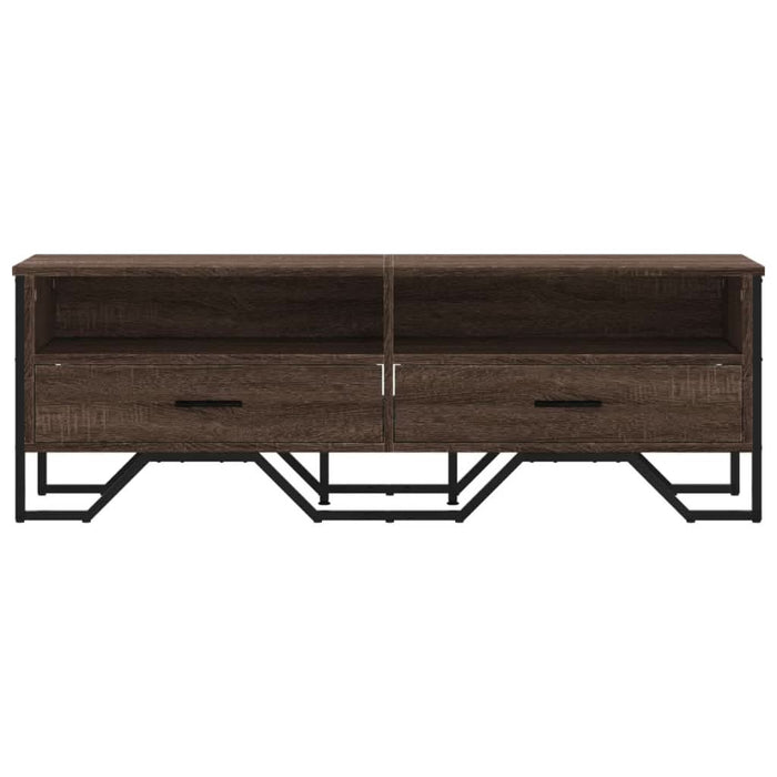 Dulap TV, stejar maro, 122x34x41 cm, lemn prelucrat - WALTI WALTI